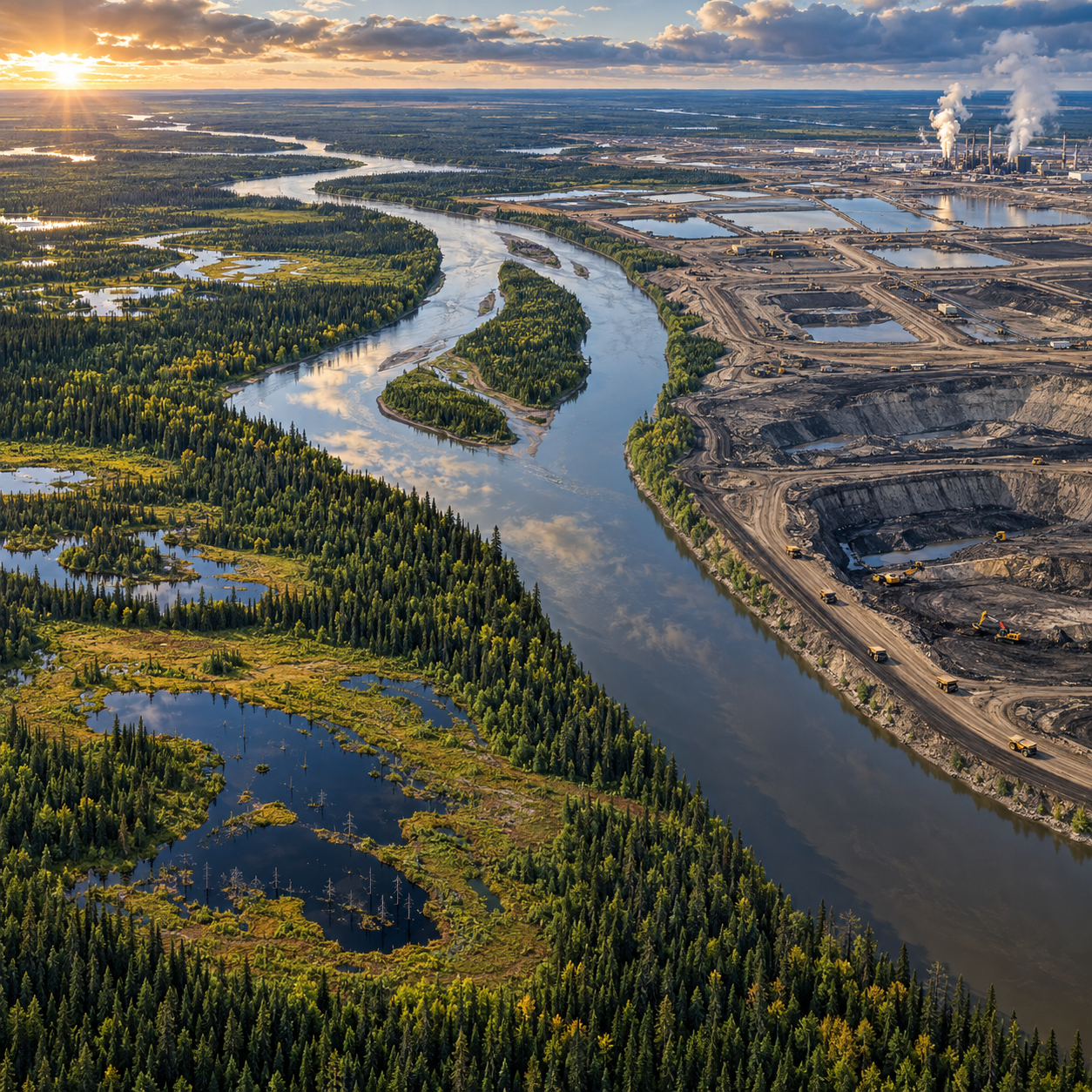 How Oil Sands Development Affects Alberta’s Boreal Forest and Watersheds
